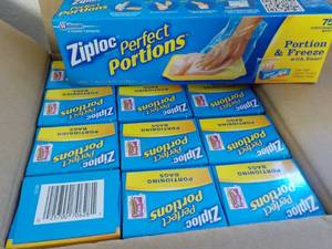 12 Boxes Ziploc Perfect Portions Ba...