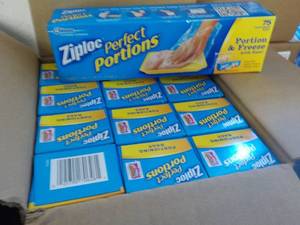 12 Boxes Ziploc Perfect Portions Ba...