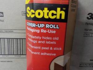 12 Rolls Scotch Cover Up Tape...