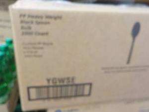 Case of 1000 Heavy Weight Black Spo...
