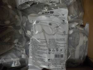 Case of 100 RUI Medical Goggles...