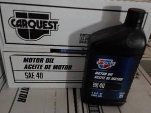 12 Qt Bottles Carquest Motor Oil SA...