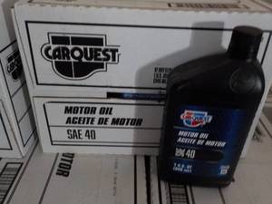 12 Qt Bottles Carquest Motor Oil SA...