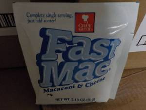 6 - 40 ct Boxes Fast Mac Macaroni a...