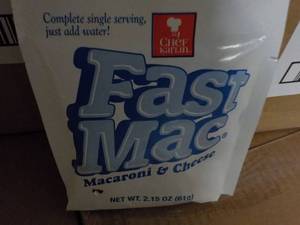 6 - 40 ct Boxes Fast Mac Macaroni a...