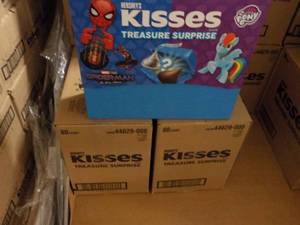 2 - 80 Ct Boxes Hersheys Kisses Tr...