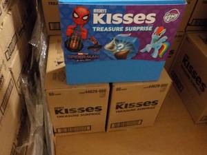 2 - 80 Ct Boxes Hersheys Kisses Tr...