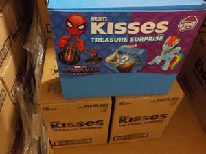 2 - 80 Ct Boxes Hersheys Kisses Tr...