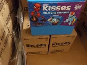 2 - 80 Ct Boxes Hersheys Kisses Tr...