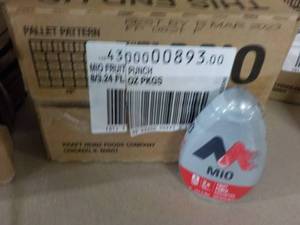 8 - 3.24 oz Bottles M10 Fruit Punch...