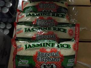 4 - 4 lb. Bag Imperial Elephant Jas...