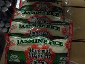 4 - 4 lb. Bag Imperial Elephant Jas...