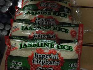 4 - 4 lb. Bag Imperial Elephant Jas...