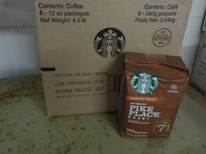 6 - 12 oz pkgs Starbucks Medium Roa...