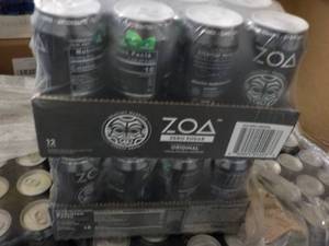2 - 12 packs ZOA Zero Sugar Energy ...
