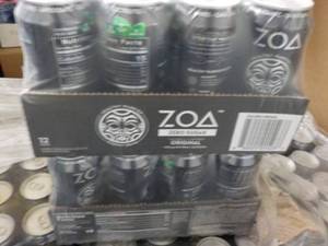 2 - 12 packs ZOA Zero Sugar Energy ...