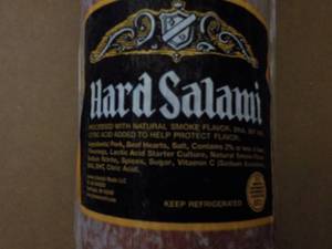 Long Tube Frozen Hard Salami...