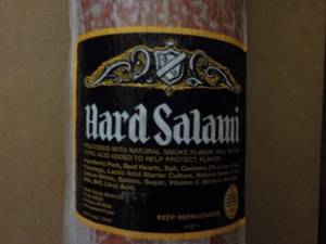 Long Tube Frozen Hard Salami...