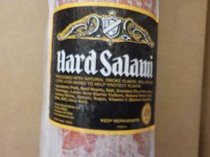 Long Tube Frozen Hard Salami...