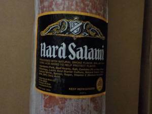 Long Tube Frozen Hard Salami...
