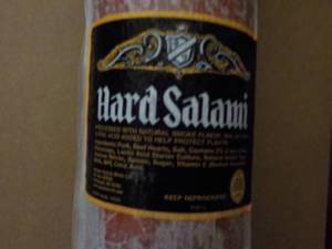 Long Tube Frozen Hard Salami...