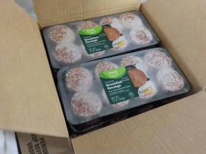 Box of 8 Frozen Breakfast Sausage...