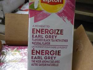 6 Boxes Lipton Energize Earl Grey B...