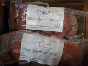 10 lb. Box Frozen Sliced Cooked Ham...