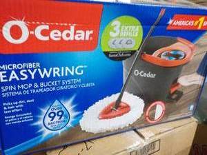 O-Cedar Spin Mop and Bucket...