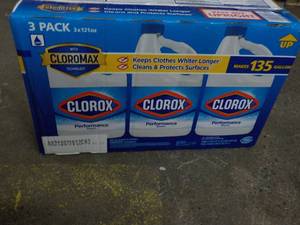 3 Pack Clorox Performance Bleach...