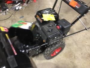 Legend Force 22 in. Two-Stage Gas Snow Blower customer return in working condition see pictures