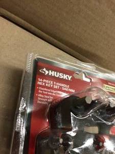 Husky T Handle Hex Key Ser open pkg customer return see pictures
