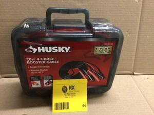 Husky 20 ft- 4 Gauge Booster Cable