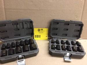 Lot of 2 Gear Wrench socket sets review pictures