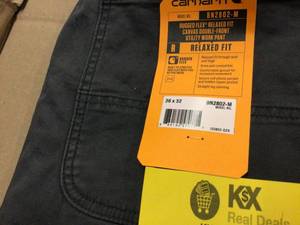 Carhartt Rugged Flex Rigby Double-Front Pants for Men 36 x 32 customer return
