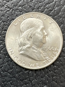 1960-D Franklin Half Dollar