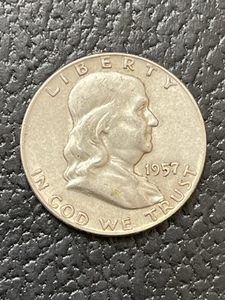 1957-D Franklin Half Dollar