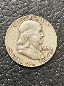 1957 Franklin Half Dollar