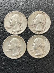 Silver Washington Quarters