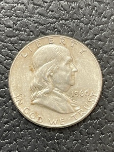 1960 Franklin Half Dollar