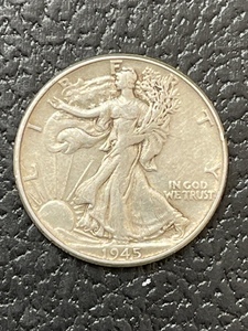 1945 Walking Liberty Half Dollar