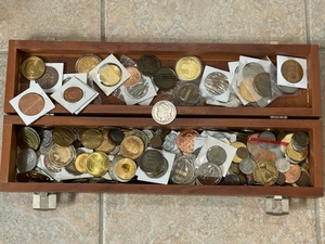 Lot of Coins and Tokens