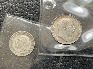 Six Pence and Shilling