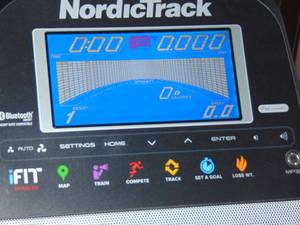 lot 4 image: NordicTrack Commercial VR23recumbent exercise bike