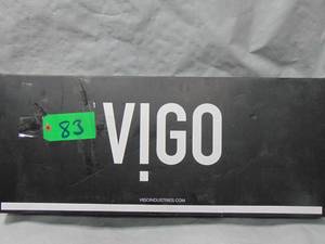 lot 83 image: VIGO   Pull-Down Sprayer Kitchen Faucet in Matte Gold Unused