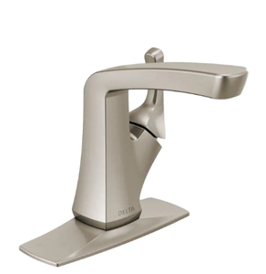 lot 72 image: New - Delta Vesna Bathroom Faucet Brushed Nickel