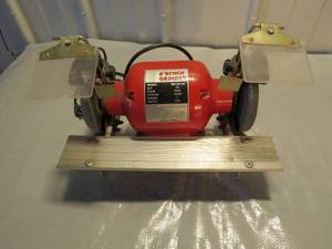 lot 32 image: BenchPro 6 Bench Grinder 12 HP 3560 RPM
