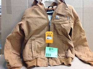Carhartt Womens Weathered Duck Wildwood Jacket,Carhartt Brown,Small
