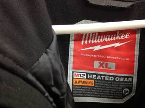 Milwaukee Extra Large Heated Gear,jacket only Review all pictures