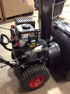 Legend Force 26 in. Two-Stage Gas Snow Blower with Electric Start, Customer return, Review all pictures